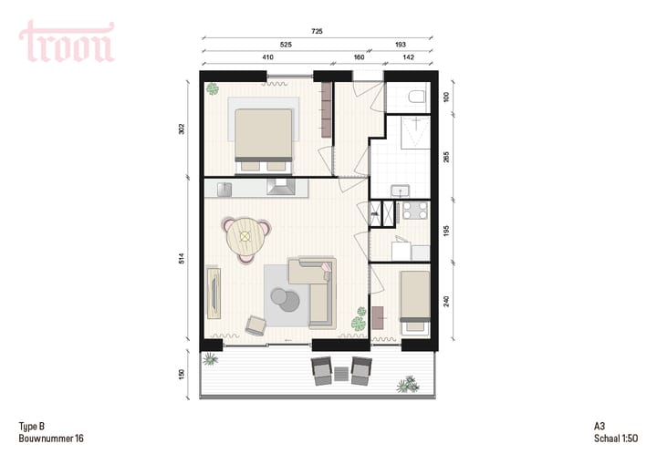 Foto 21 van Troon - NOG ENKELE APPRTEMENTEN TE KOOP!