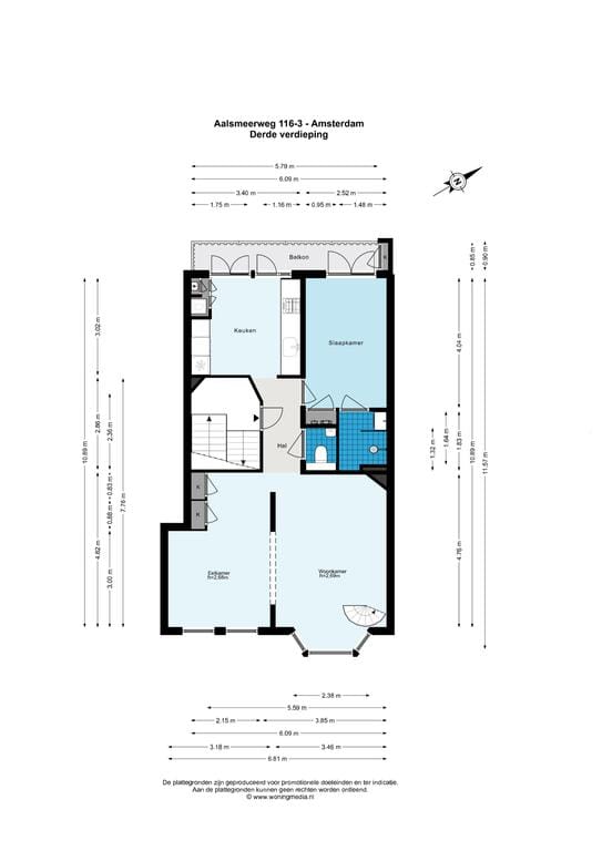 Foto 41 van Aalsmeerweg 116-3