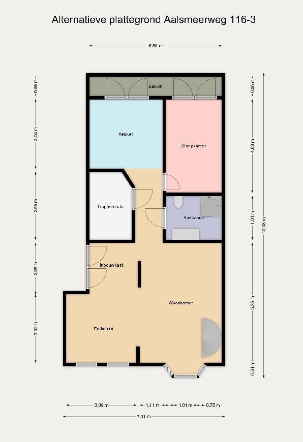Foto 44 van Aalsmeerweg 116-3