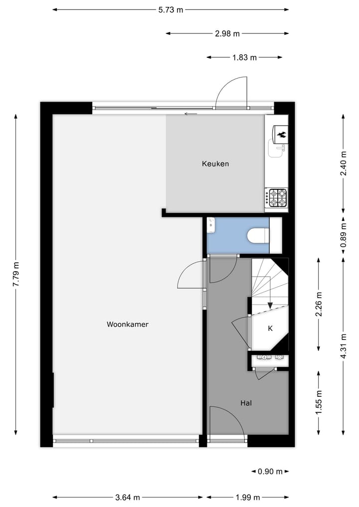 Foto 6 van Maanstraat 16