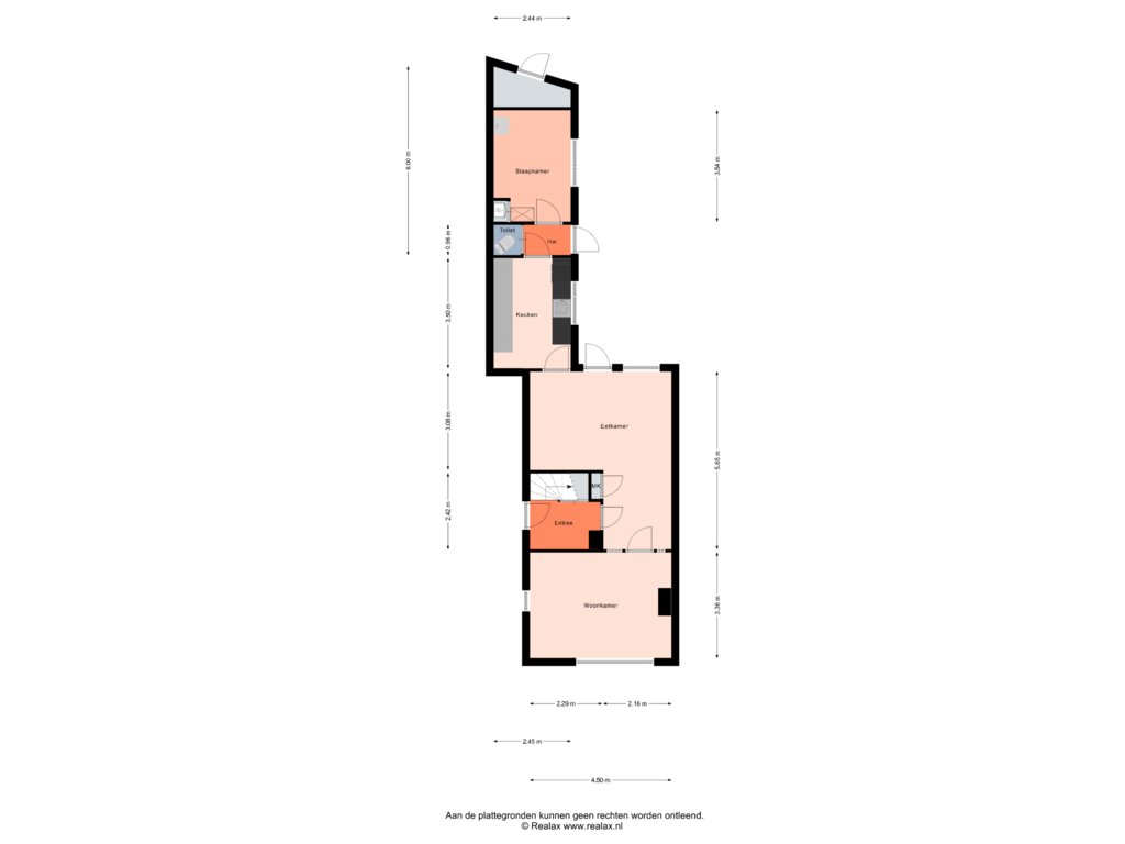 Bekijk plattegrond van Begane grond van Lipperkerkstraat 76