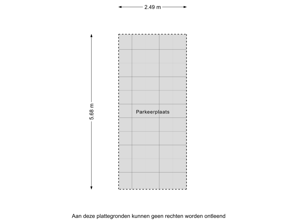 Bekijk plattegrond van Parkeerplaats van Jasmijnstraat 2-D