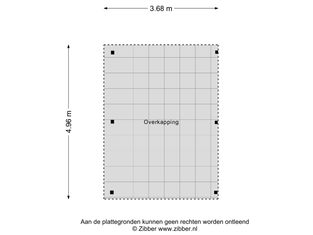 View floorplan of Overkapping of Warandelaan 5-N