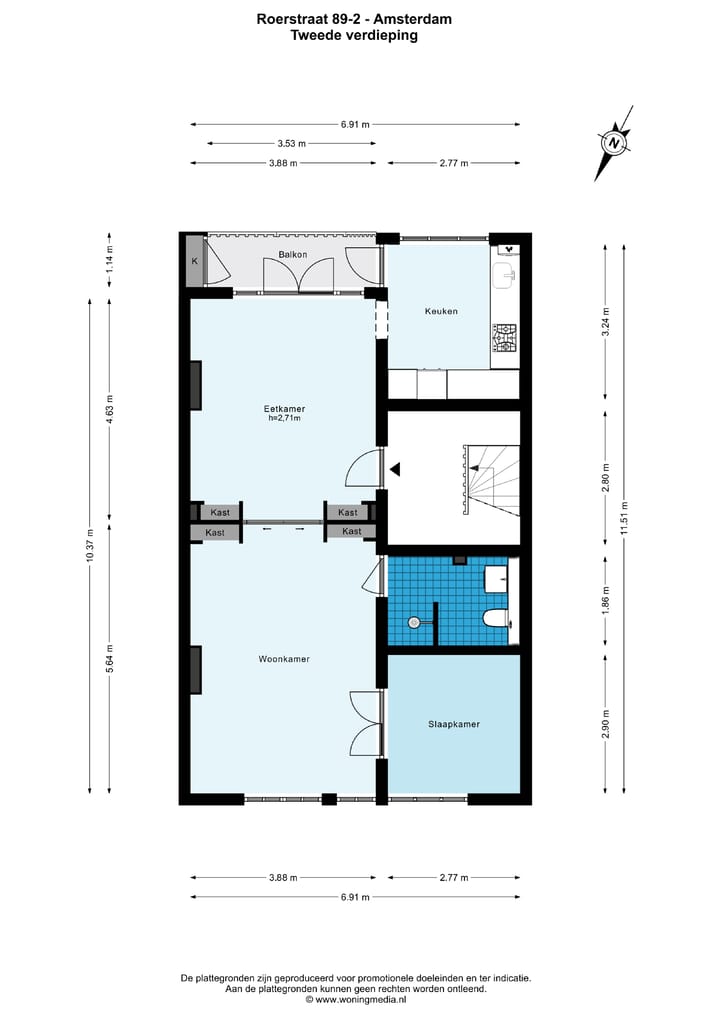 Foto 30 van Roerstraat 89-2