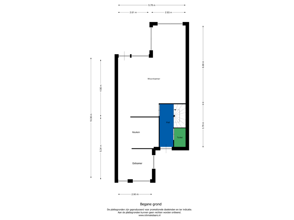 Bekijk plattegrond van First floor van Klingmakersdonk 219