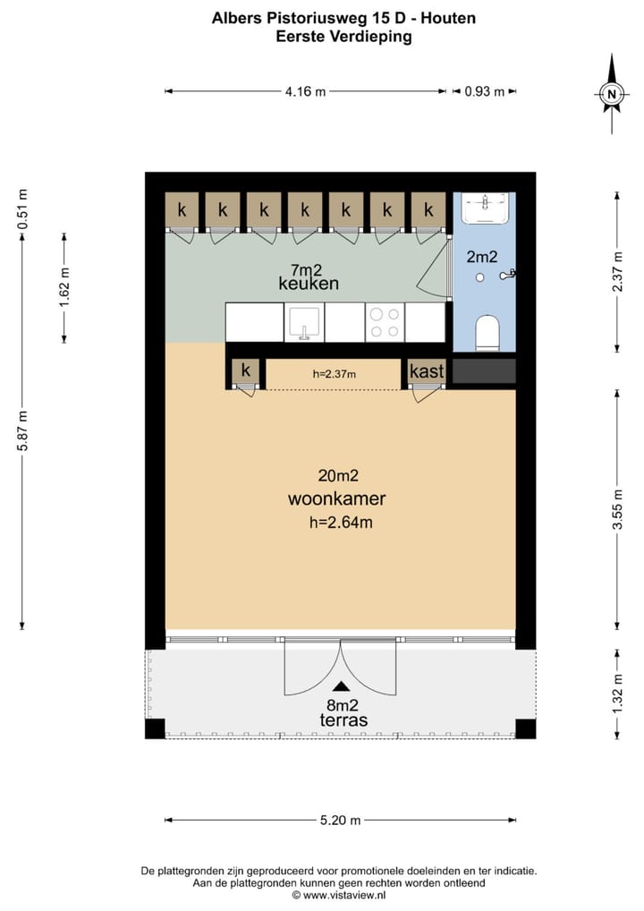 Foto 24 van Albers Pistoriusweg 15-D