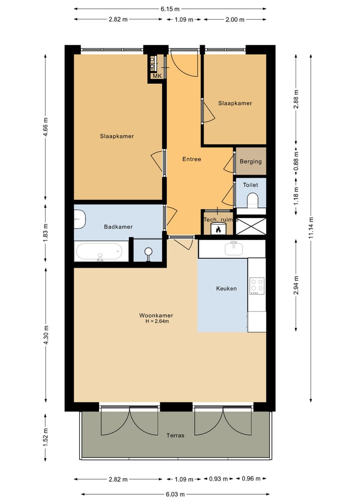 Foto 44 van Meerten Verhoffstraat 10-D18