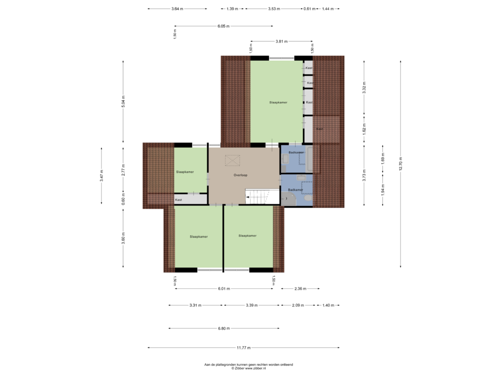 View floorplan of Eerste Verdieping of Heiveld 85