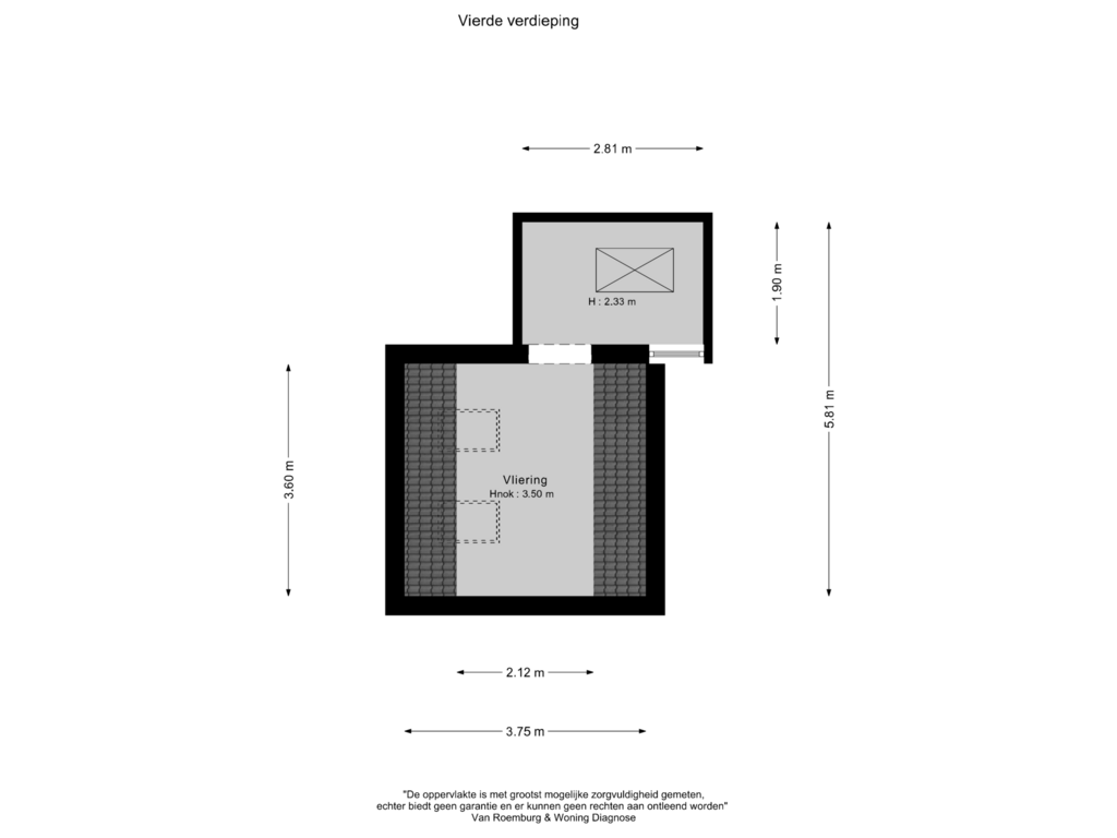 Bekijk plattegrond van Vierde verdieping van Nickeriestraat 52-2