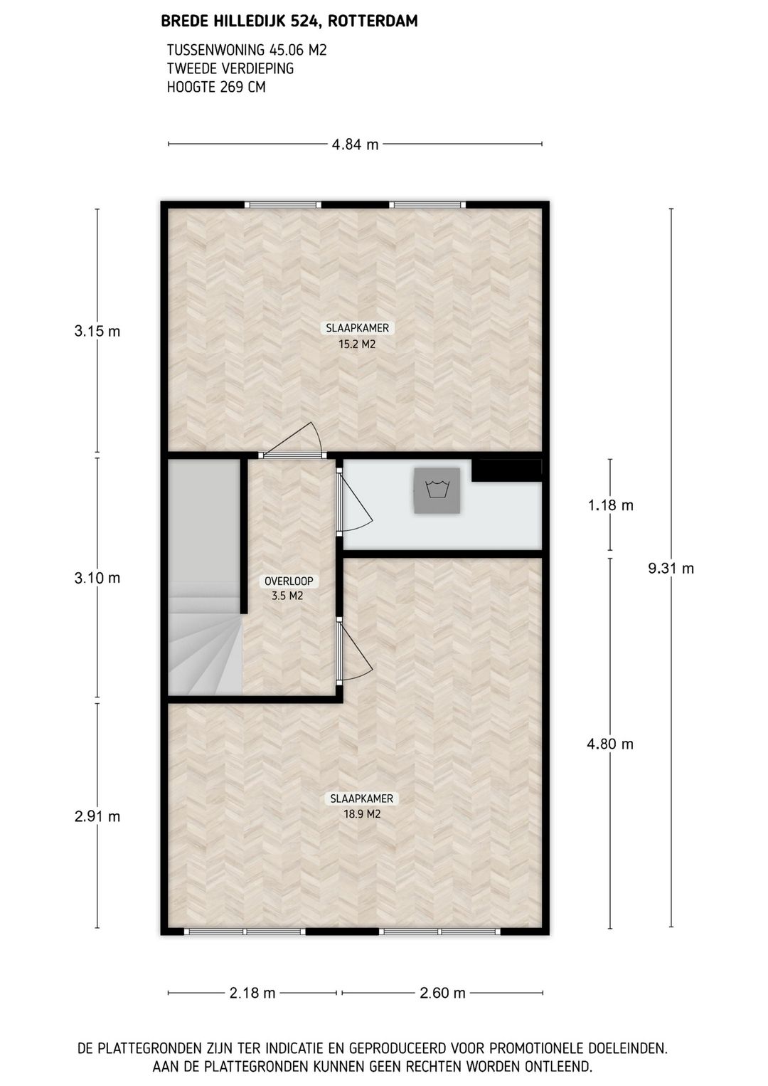 Foto 37 van Brede Hilledijk 524