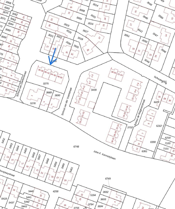 Foto 45 van Schout van Merwijckstraat 42