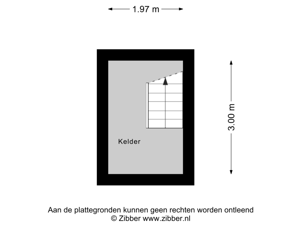 Bekijk plattegrond van Kelder van Veldstraat 12