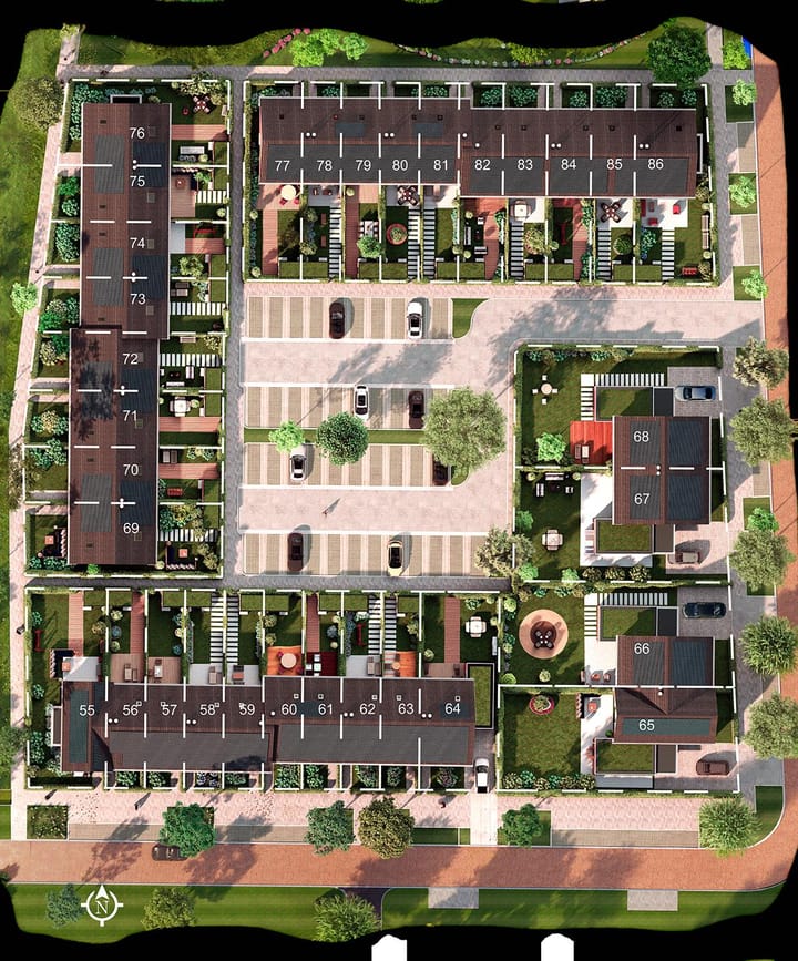 Foto 7 van Rijwoning type B1 (Bouwnr. 60)