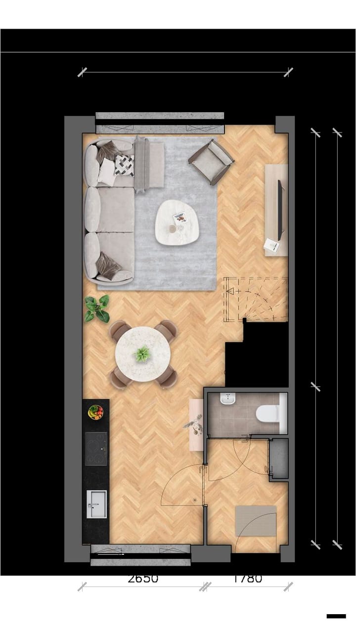 Foto 9 van Rijwoning type B1 (Bouwnr. 60)