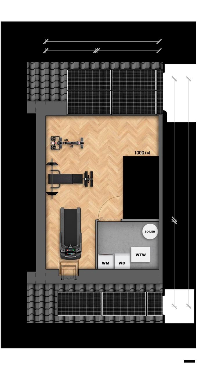 Foto 11 van Rijwoning type B1 (Bouwnr. 60)