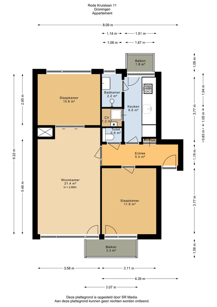 Foto 33 van Rode Kruislaan 11