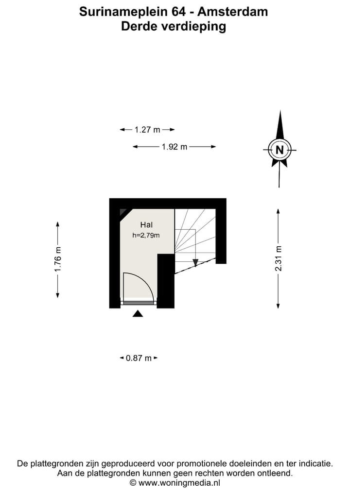 Foto 35 van Surinameplein 66-4