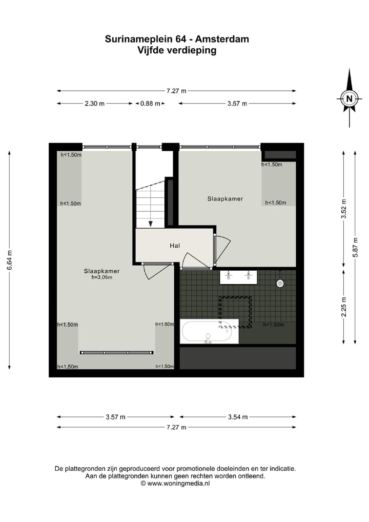 Foto 37 van Surinameplein 66-4