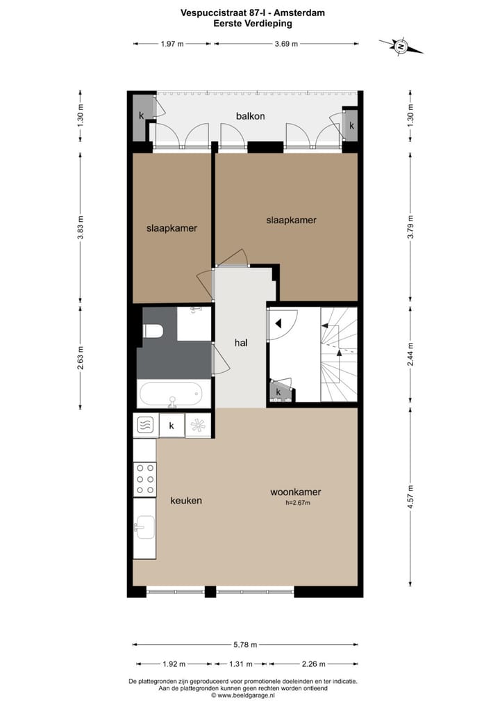 Foto 29 van Vespuccistraat 87-1