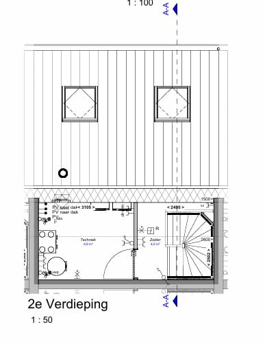 Foto 13 van Rug-aan-rug woning Hallehuis (Bouwnr. 39)