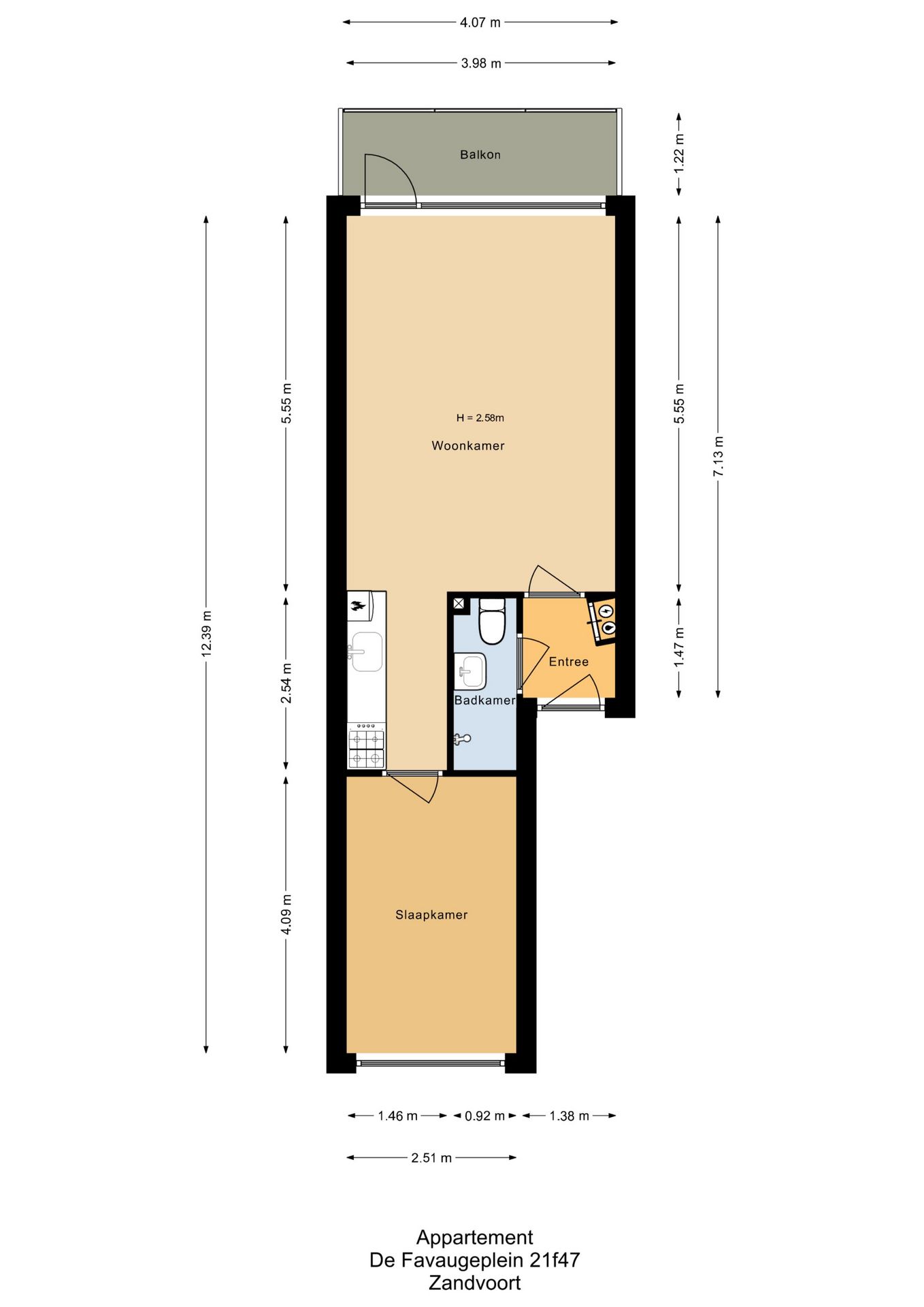 Foto 20 van de Favaugeplein 21-F47