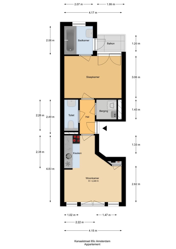 Foto 29 van Kanaalstraat 65-C