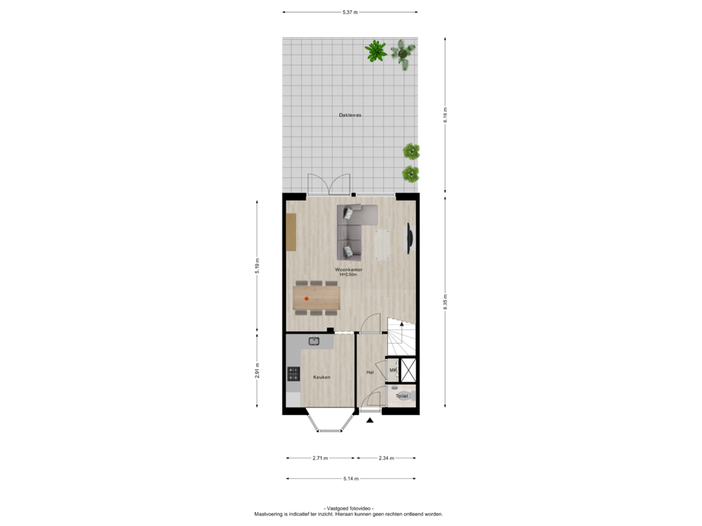 Bekijk plattegrond van 1e verdieping van Kamperfoelie 36