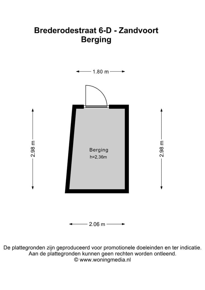 Foto 33 van Brederodestraat 6-D