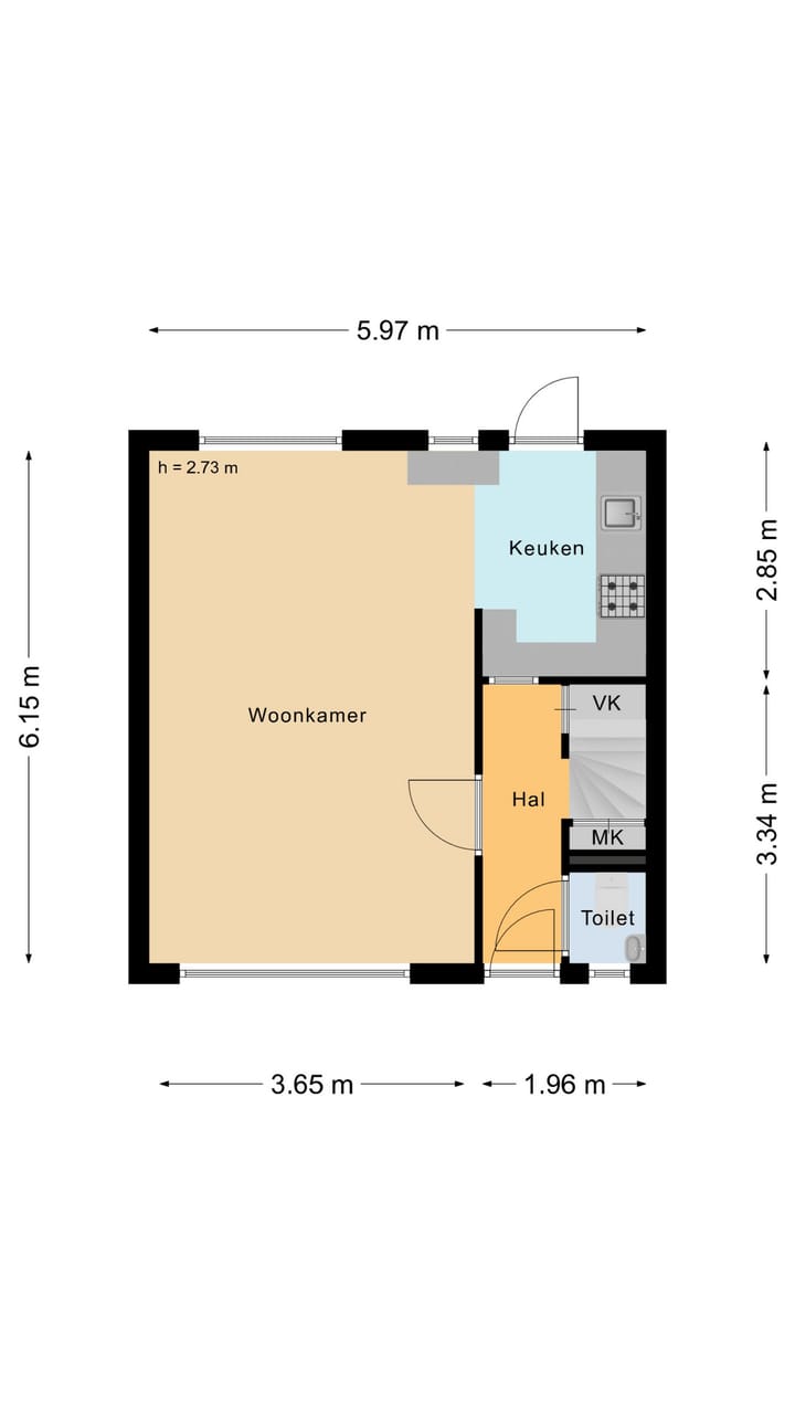 Foto 24 van Vinkenstraat 22