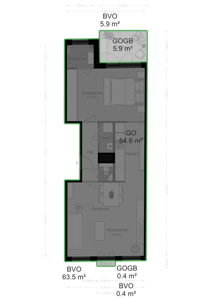 Foto 34 van Vrolikstraat 291-C