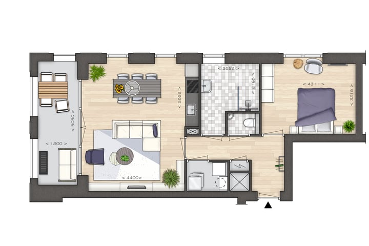 Foto 1 van Type 4 (Bouwnr. 4)
