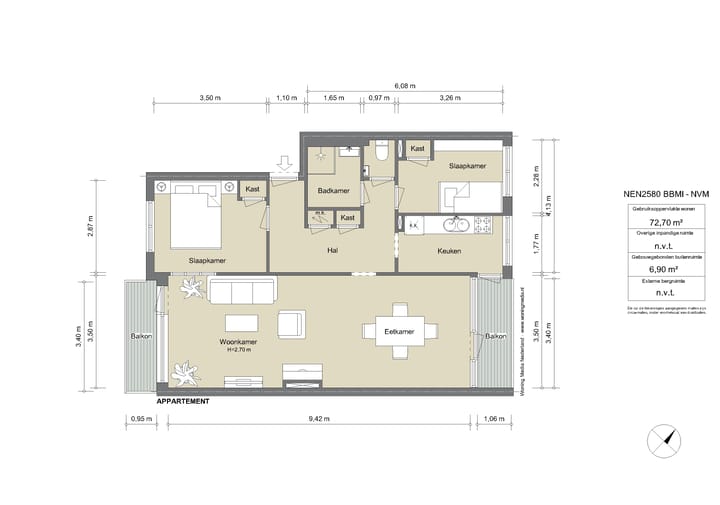Foto 7 van Max Planckstraat 23-2