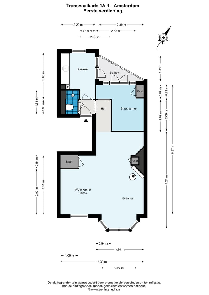 Foto 24 van Transvaalkade 1-A1