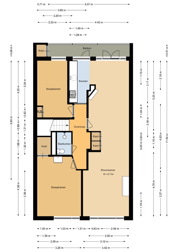 Foto 23 van Okkernootstraat 100