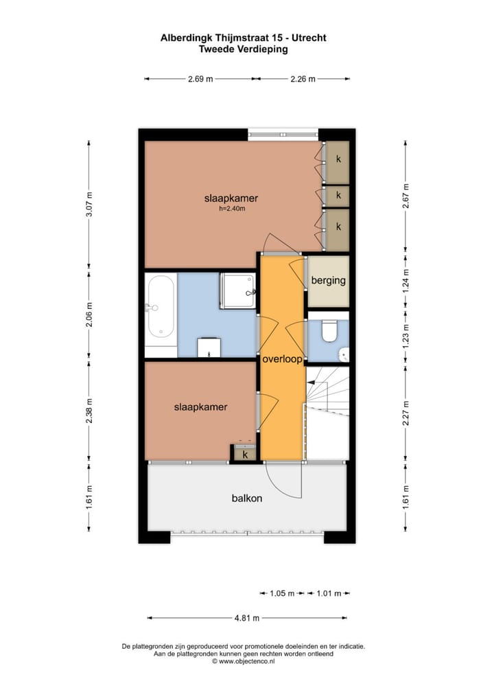 Foto 50 van Alberdingk Thijmstraat 15