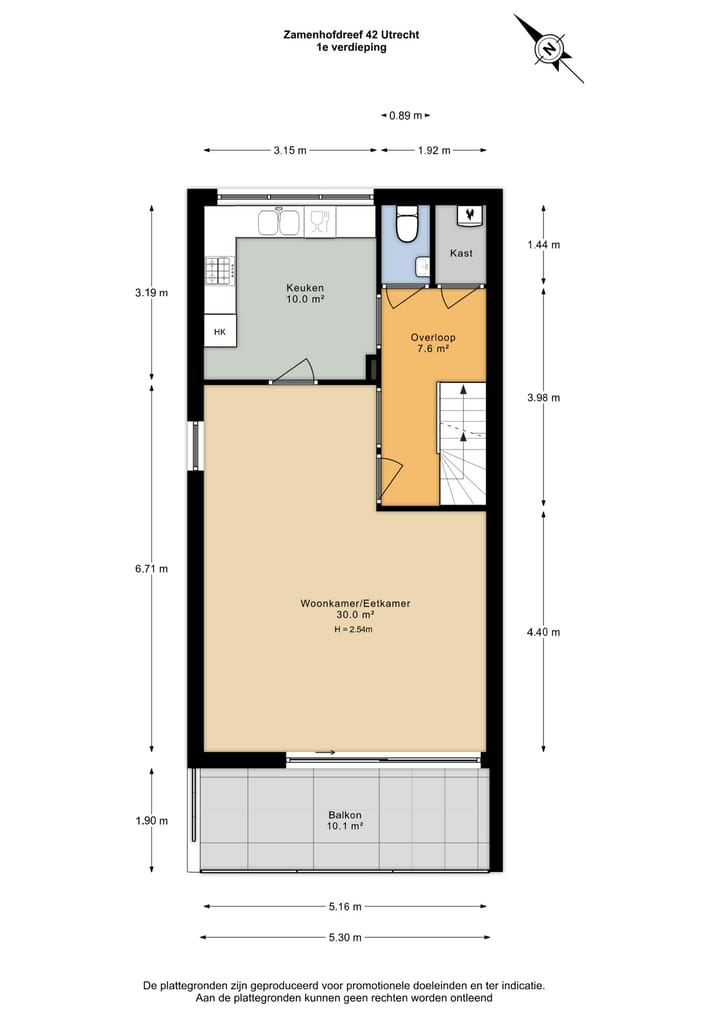 Foto 47 van Zamenhofdreef 42