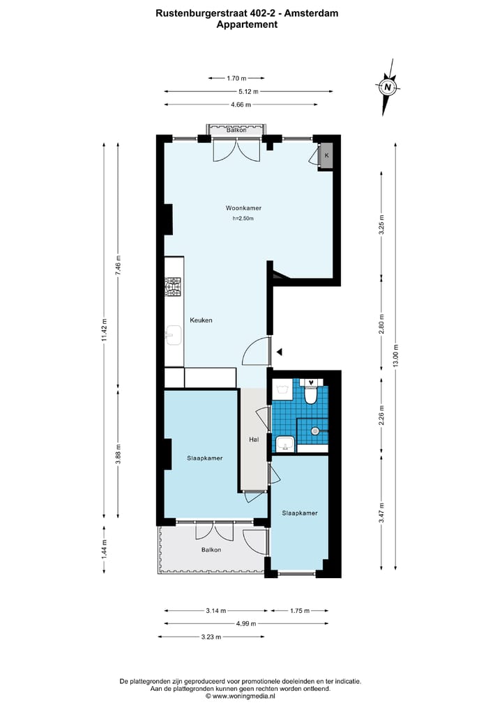 Foto 17 van Rustenburgerstraat 402-2