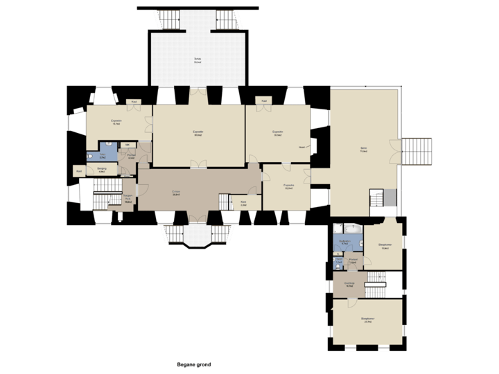 Gebouw 2 Begane grond