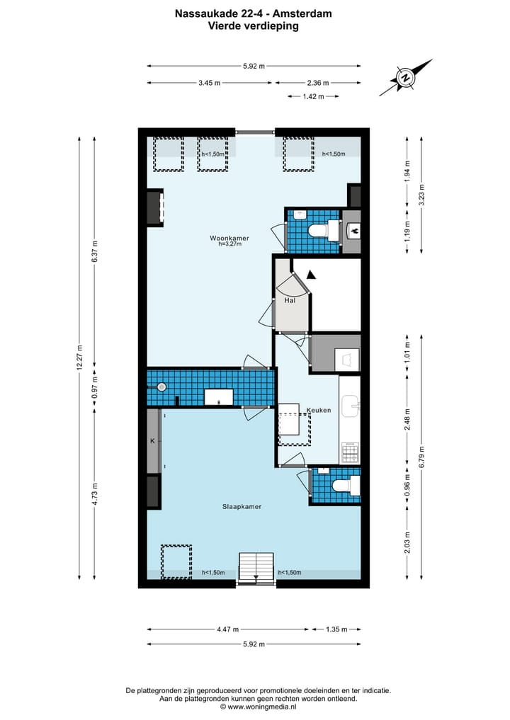 Foto 25 van Nassaukade 22-4