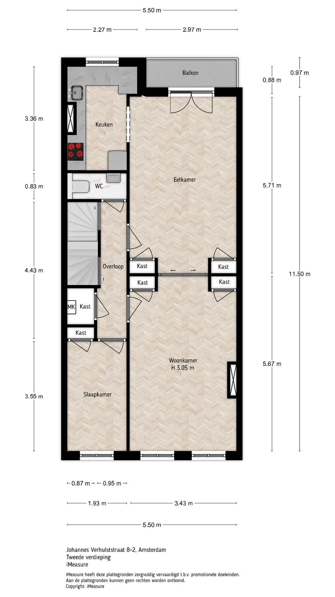Foto 32 van Johannes Verhulststraat 8-2