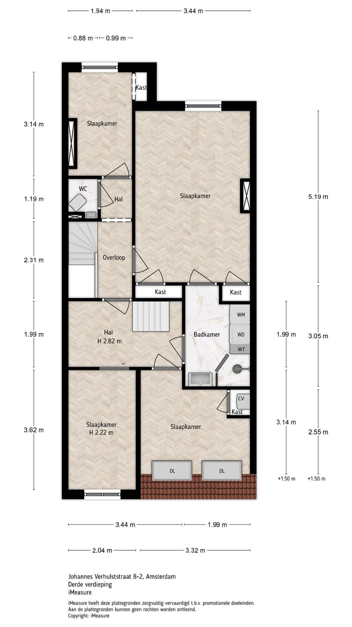 Photo 33 of Johannes Verhulststraat 8-2