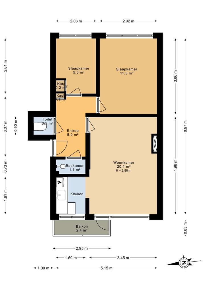 Foto 9 van Korhaanstraat 118-C