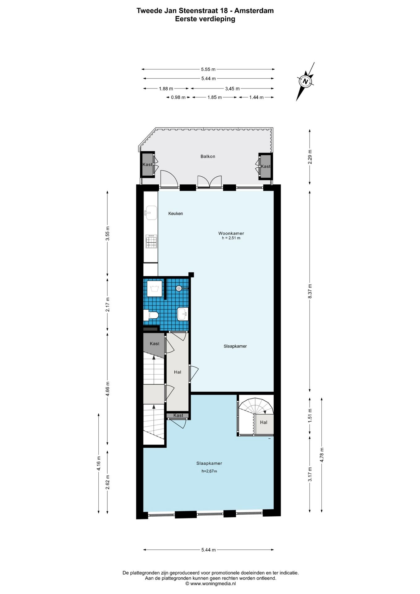Foto 48 van Tweede Jan Steenstraat 18-H