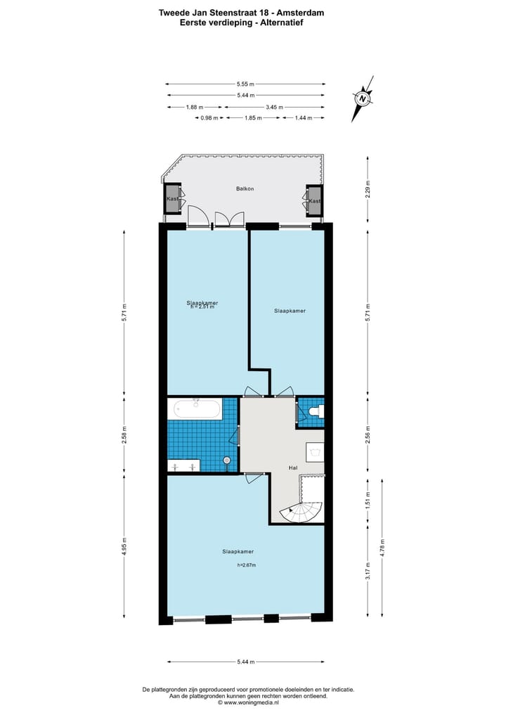 Foto 56 van Tweede Jan Steenstraat 18-H