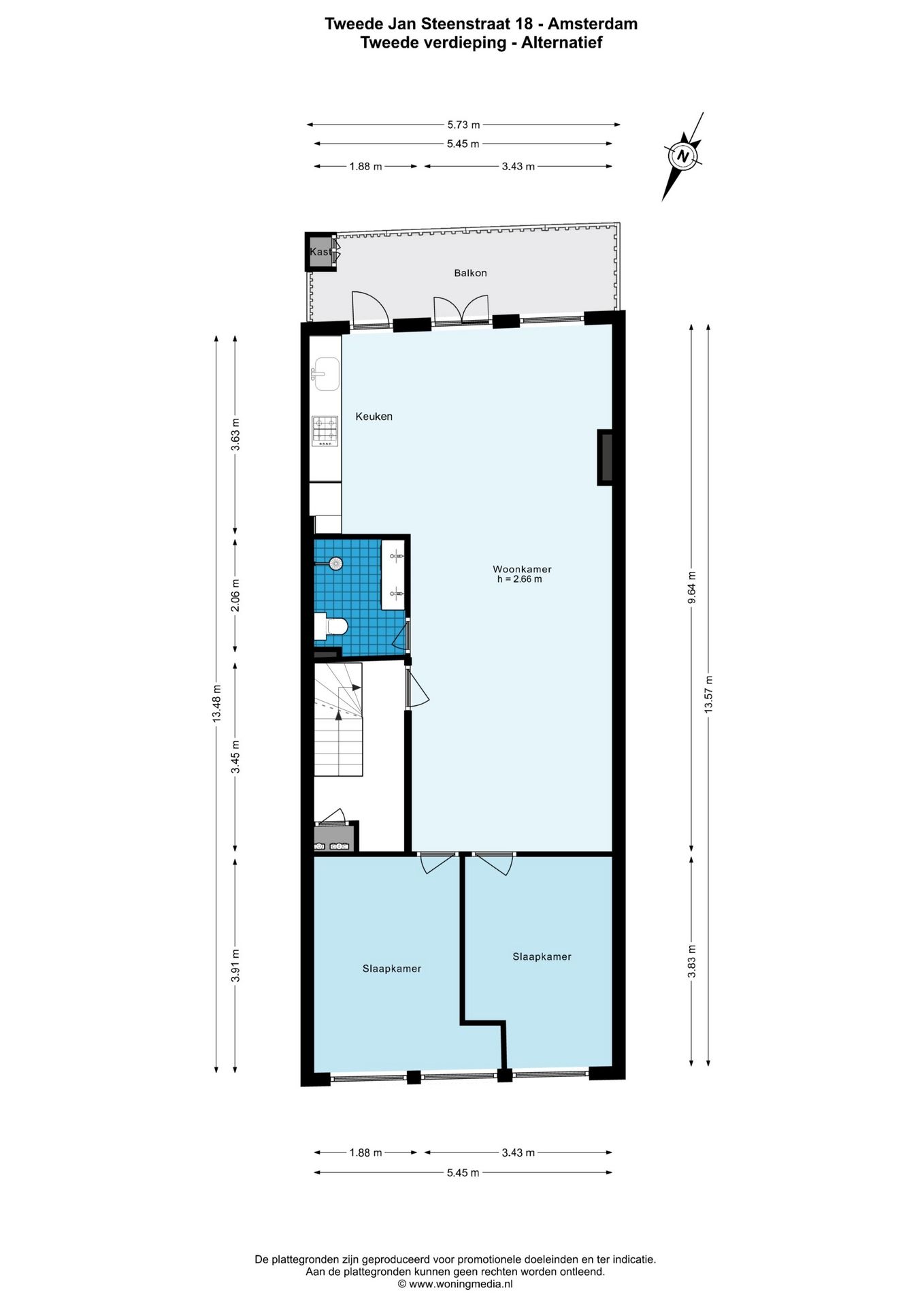 Foto 57 van Tweede Jan Steenstraat 18-H