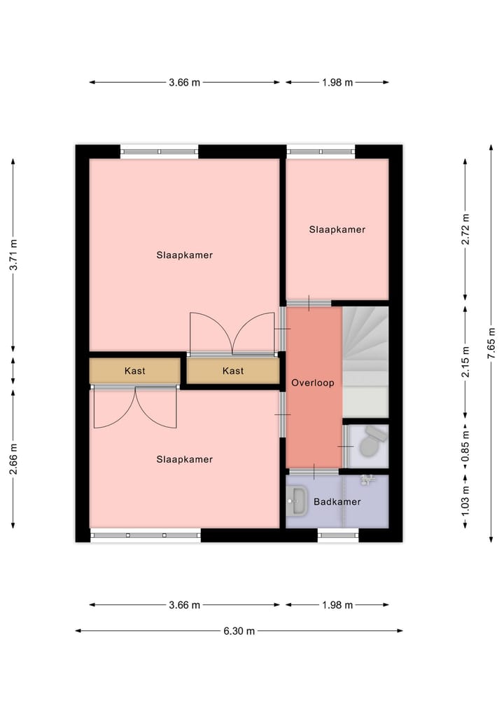 Foto 19 van Burgemeester Boschstraat 29