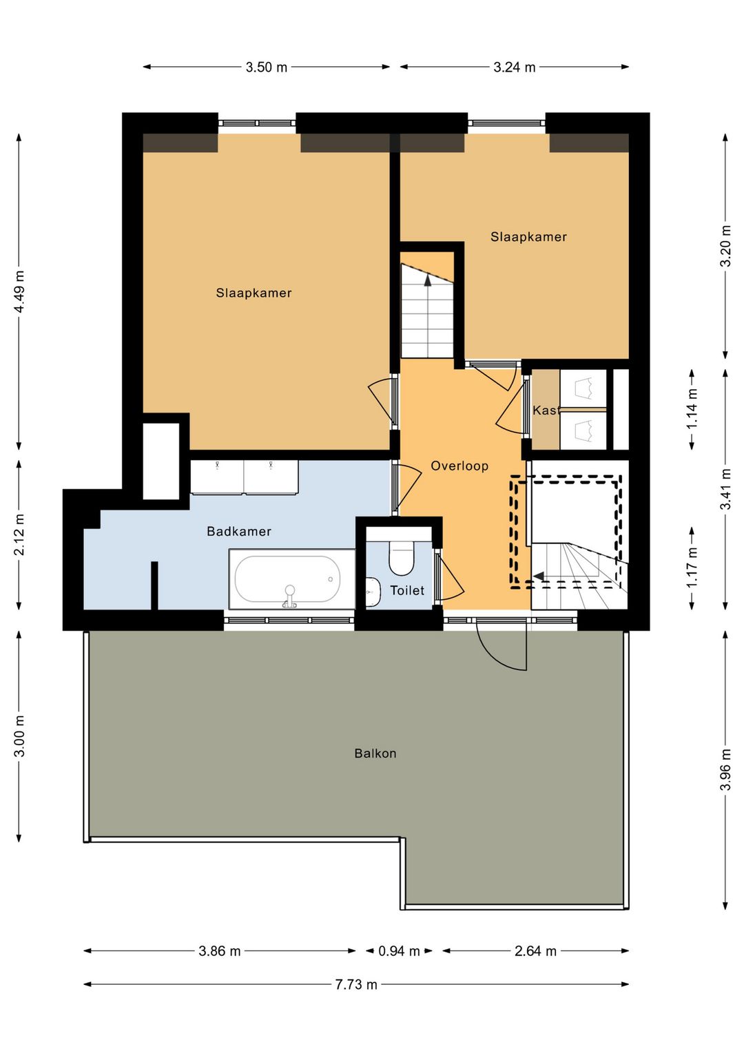 Foto 53 van Van Tuyll van Serooskerkenplein 34-3