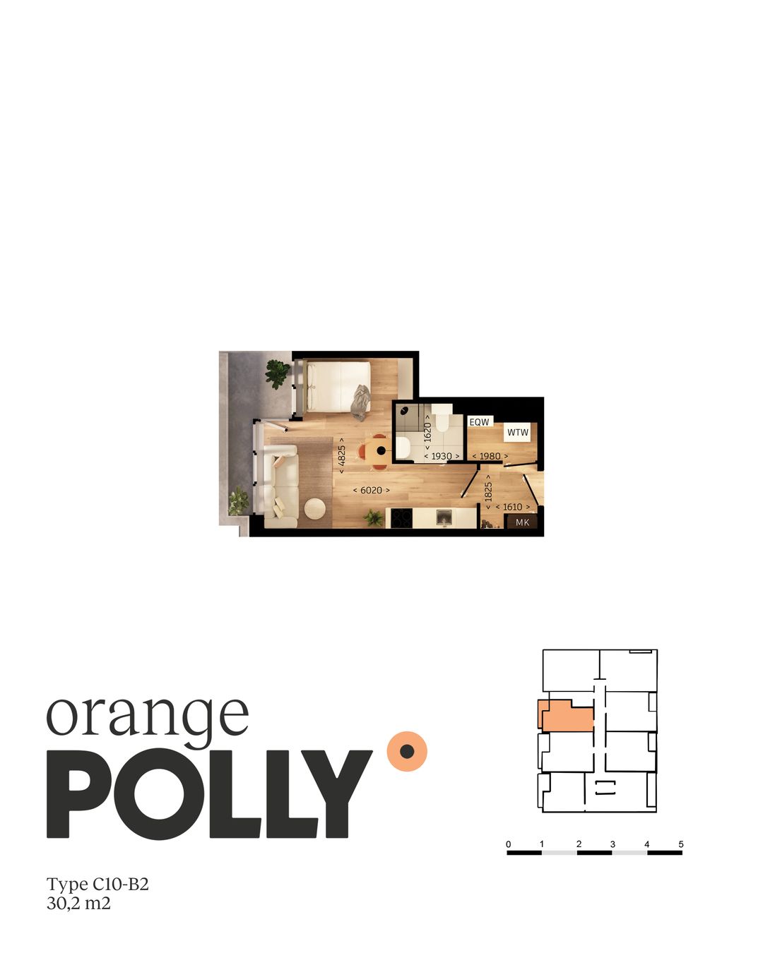 Photo 28 of Orange Polly (Bouwnr. 70)