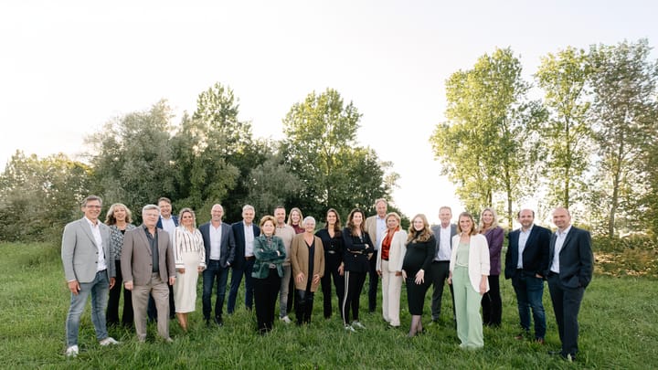 Een promotiefoto voor op kantoor