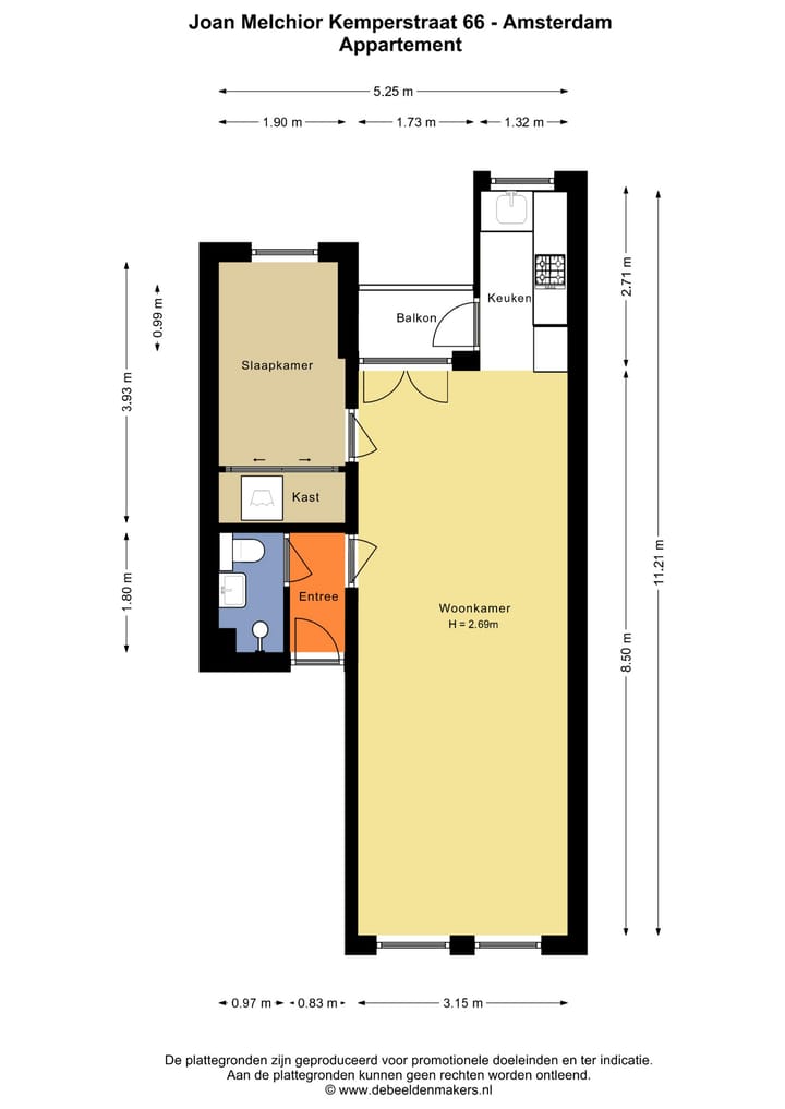 Foto 27 van Joan Melchior Kemperstraat 66-1